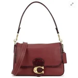 ✨Rare✨Coach Burgundy One-Shoulder Pouch My first Coach bag 🥰 : r/handbags